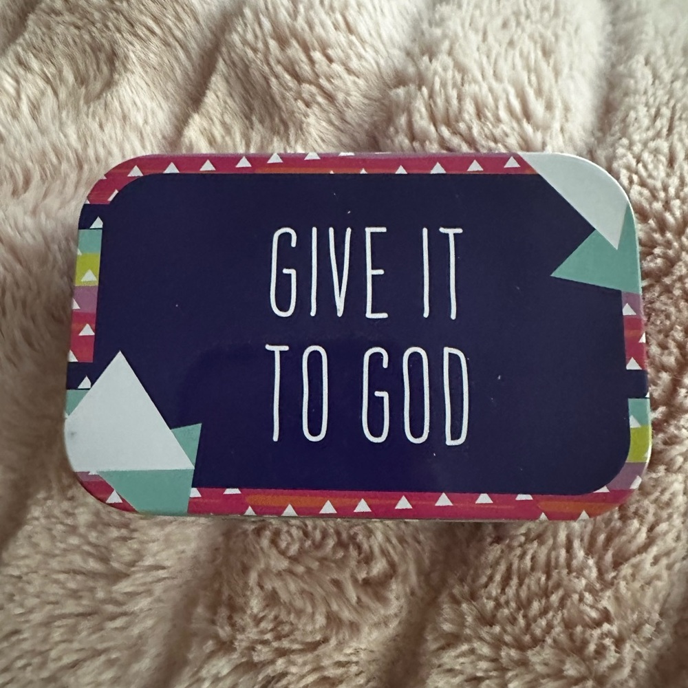 Give it to God Prayer Tin